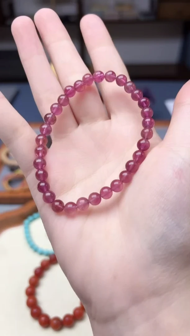 未镶嵌手串碧玺碧玺手串6mmXC