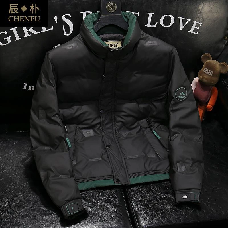 『清货价』爆款冬季新款立领防寒服保暖工装潮牌时尚简约保暖服9769