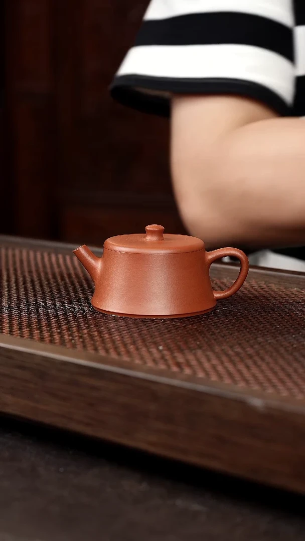 茶壶紫砂朱泥云柱