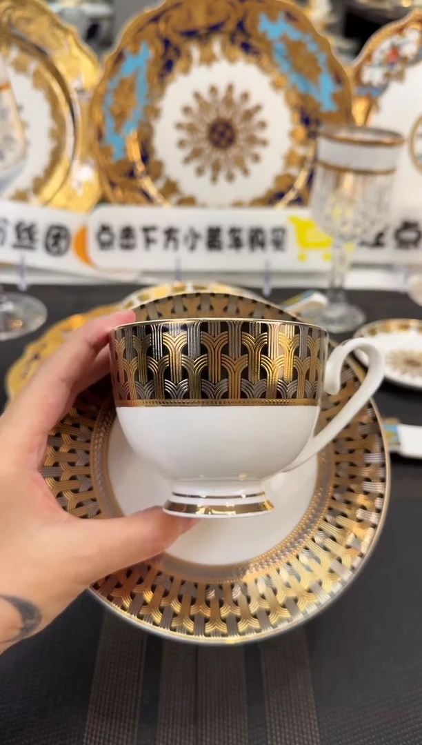 瓷片200毫升杯碟 福利款