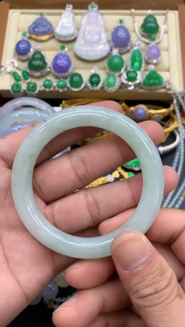 未镶嵌手镯翡翠519-中国好珍宝