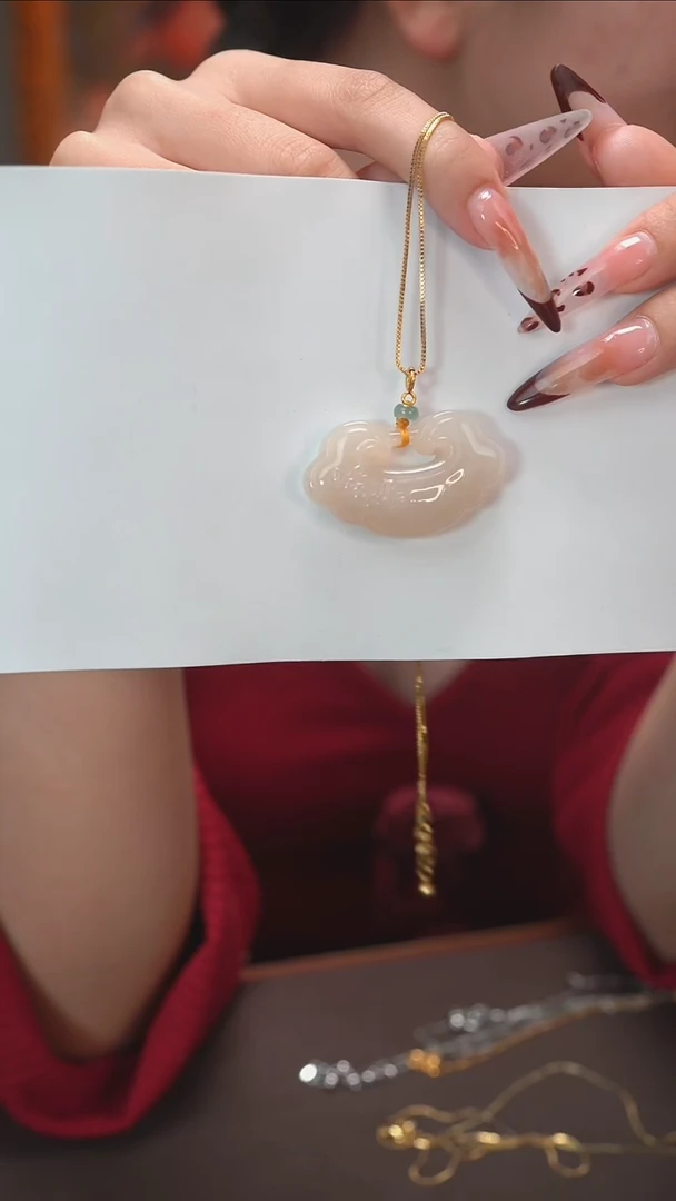 颈饰未镶嵌和田玉KT25072542