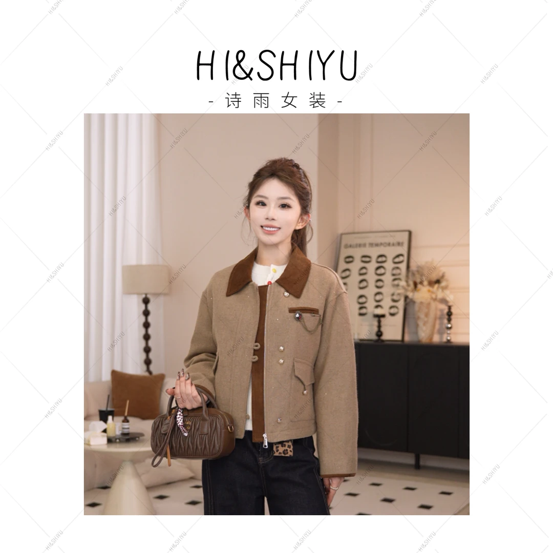 2025新款纯羊毛千金巴安风羽绒外套5999