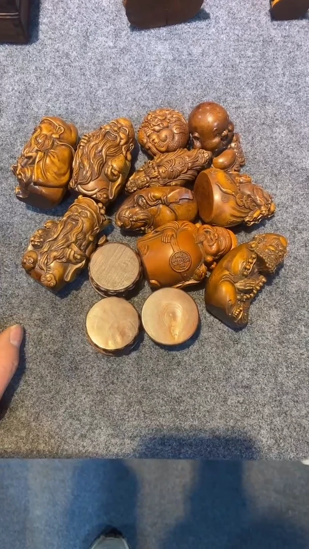【闪购商品】梨木木雕福利黄杨