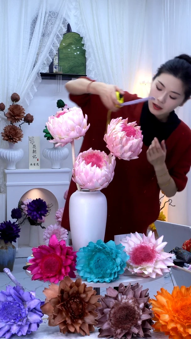 永生洋蓟桃夭3头0276