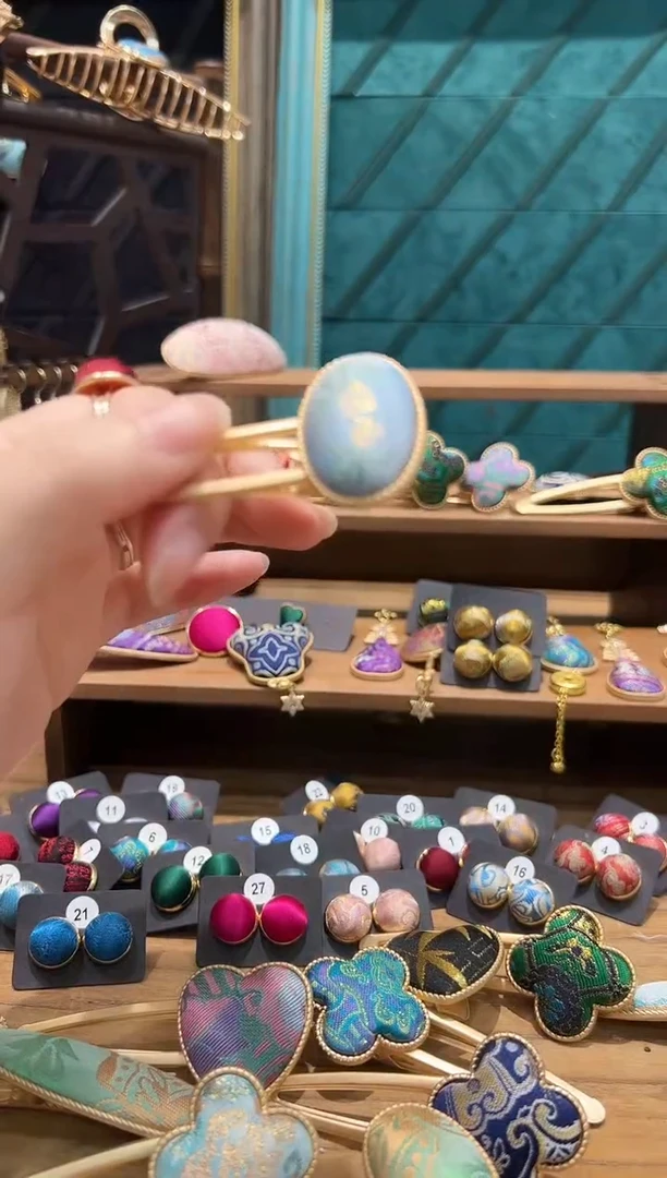 【闪购商品】【孤品车2.16】月下折桂小椭圆鸭嘴夹