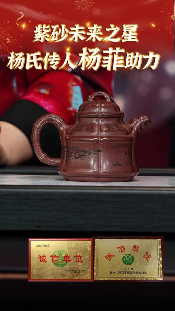 【闪购商品】紫砂茶壶96 杨菲老师专场