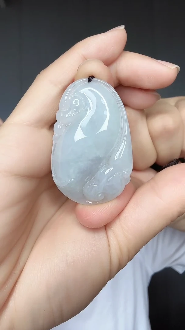 翡翠未镶嵌颈饰翡翠A货福瓜