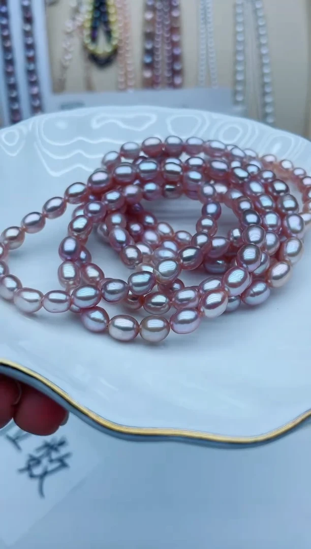淡水珍珠手链未镶嵌手链多样性发其一