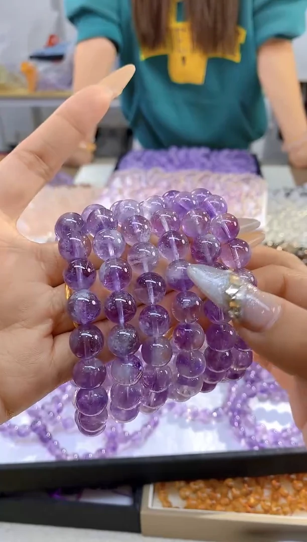 【闪购商品】水晶手串未镶嵌027/多样性发其一/卡10