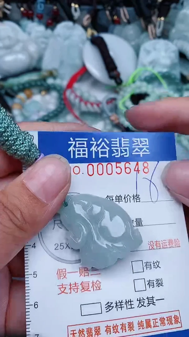 【闪购商品】翡翠颈饰未镶嵌...0005648