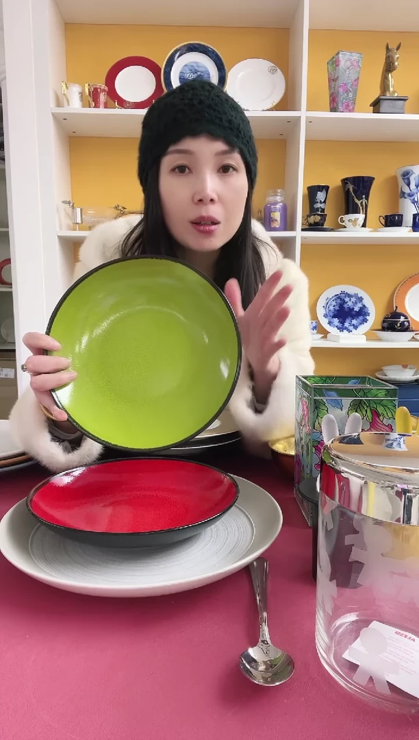 【闪购商品】rak 绿色深盘