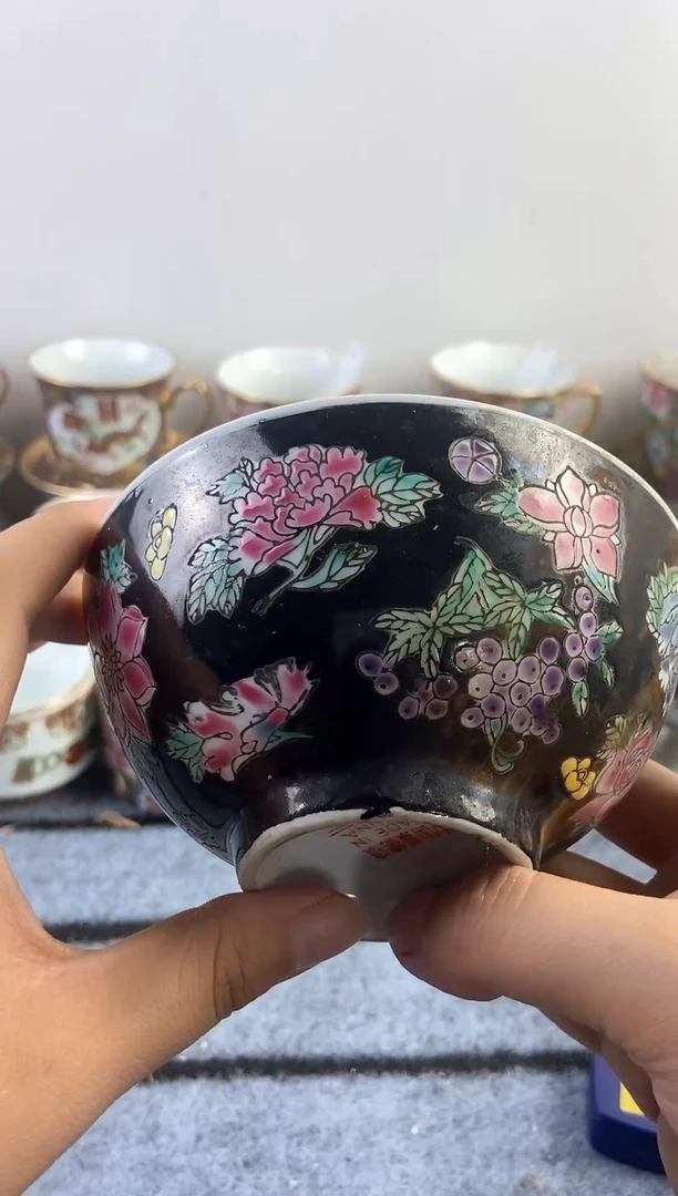 瓷片景德镇窑老厂瓷摆件