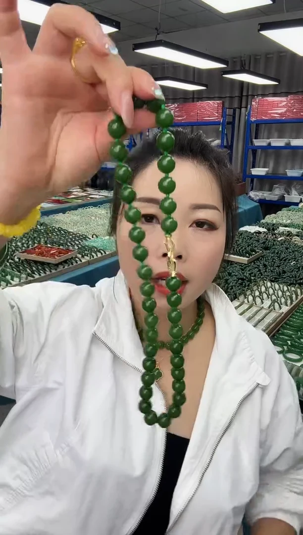 卡12mm阳绿女神链