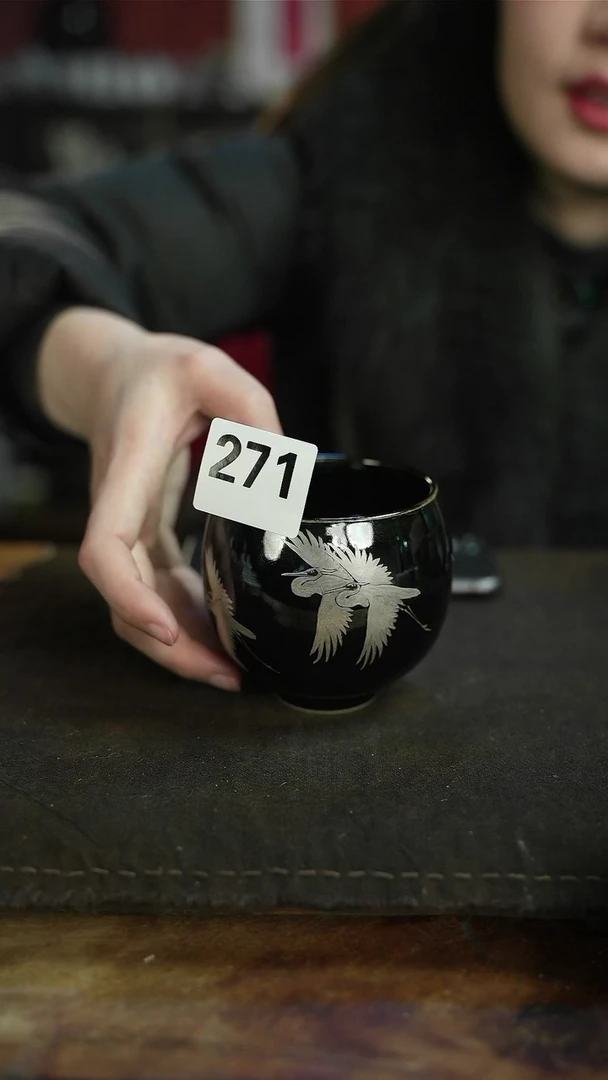 【闪购商品】杯271等烟雨陶瓷手绘主人杯