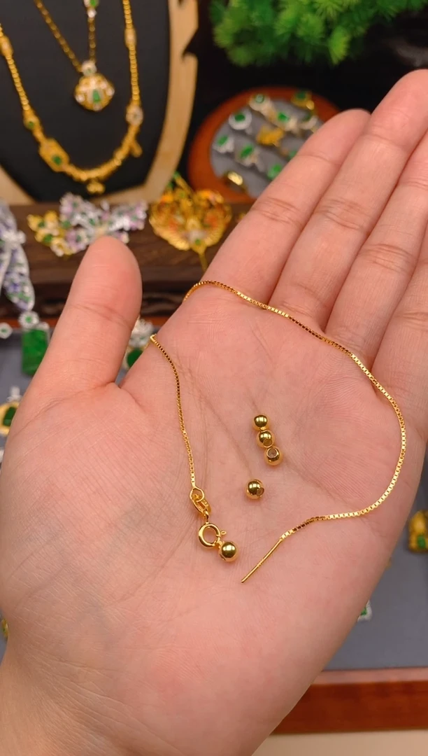 【闪购商品】翡翠吊坠(不含链)银S925镶嵌针式手链（配五颗定位珠）