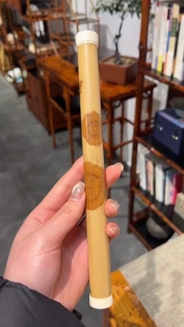 竹子**裳湘妃竹香筒海派工