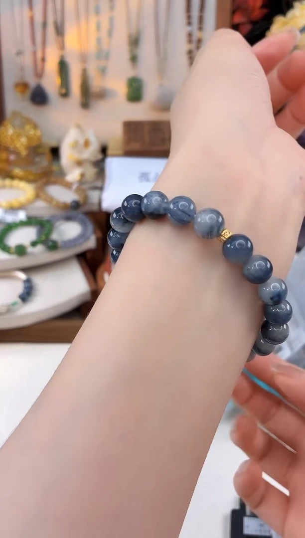 18K金镶嵌手链水晶@@D921B019093