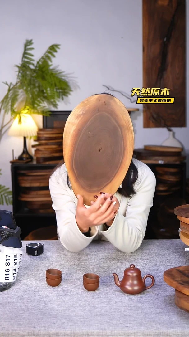 木北美黑胡桃原木.干裂疤结不属于商品质量问题完美主义者慎拍
