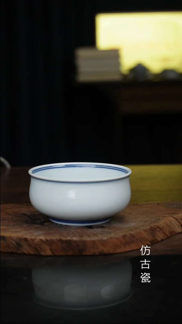 景德镇手工手绘陶瓷 无底款