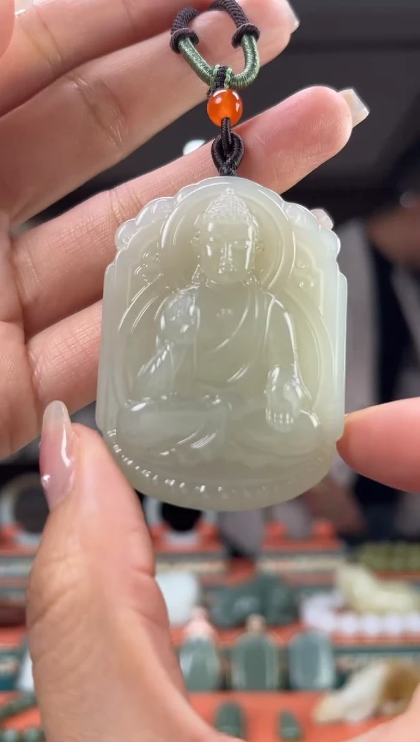 【闪购商品】和田玉颈饰未镶嵌佩佩羊 猴
