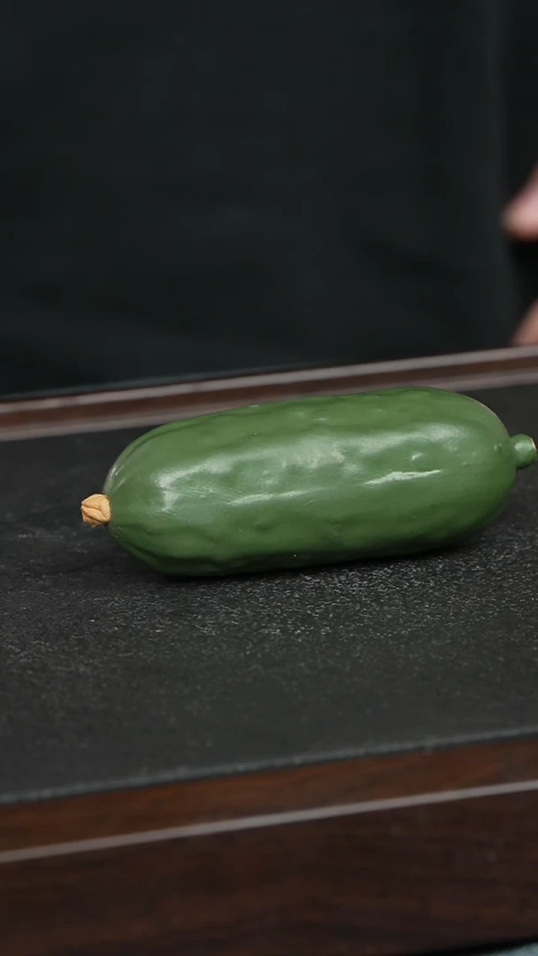 紫砂茶宠紫砂 黄瓜