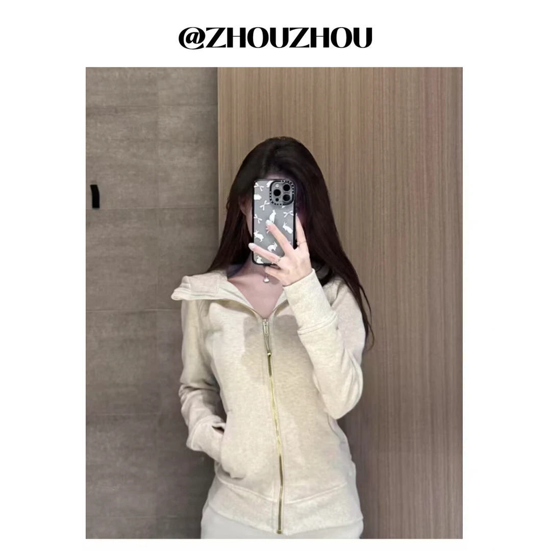 一模一样的卫衣开衫女金标系列-粥粥