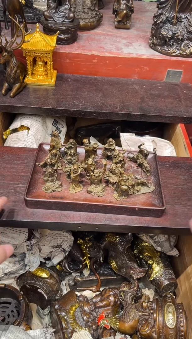 W瑞瑞古铜高端精品031十八罗汉