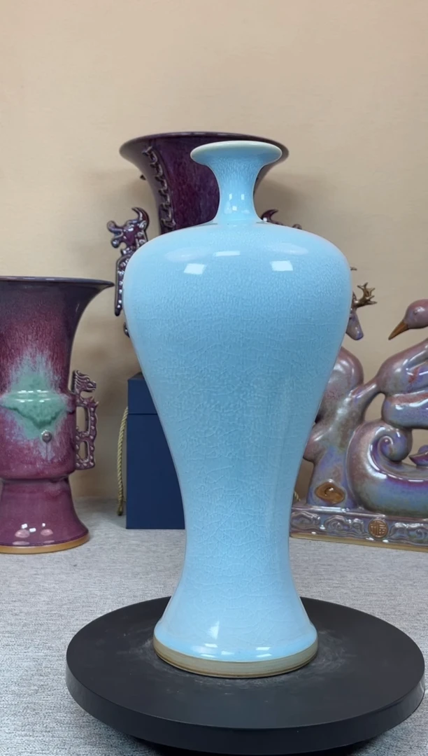 摆件陶神垕钧瓷收藏工艺品