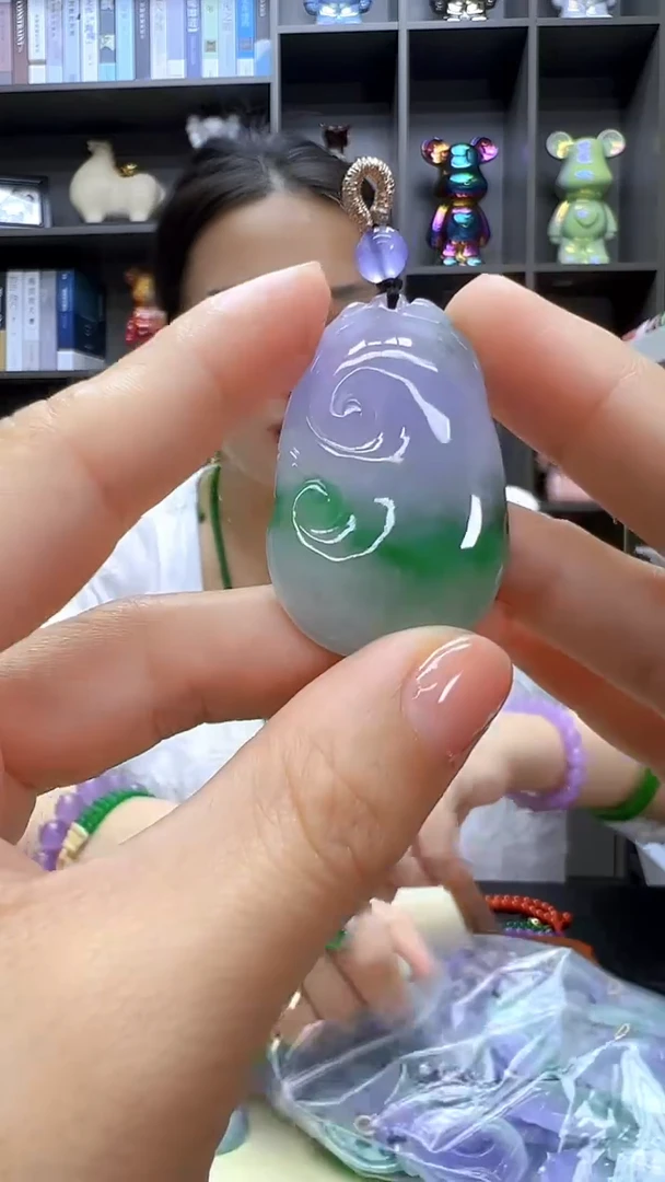 翡翠未镶嵌颈饰丹丹diy劲饰