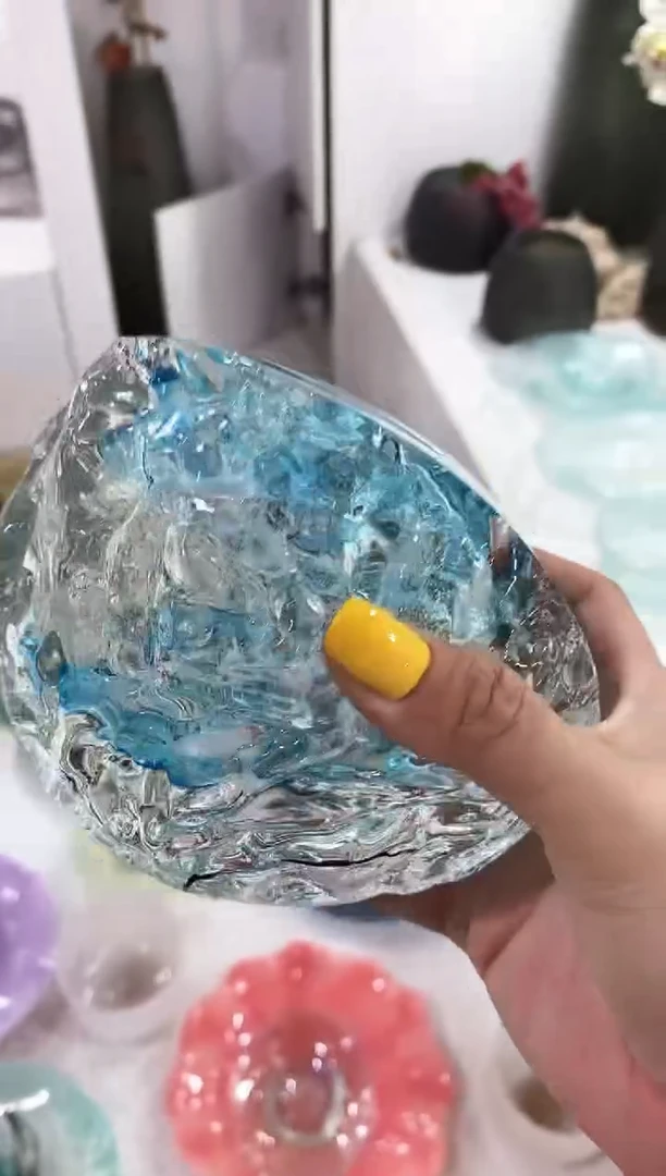 慕忆家手作琉璃花瓶