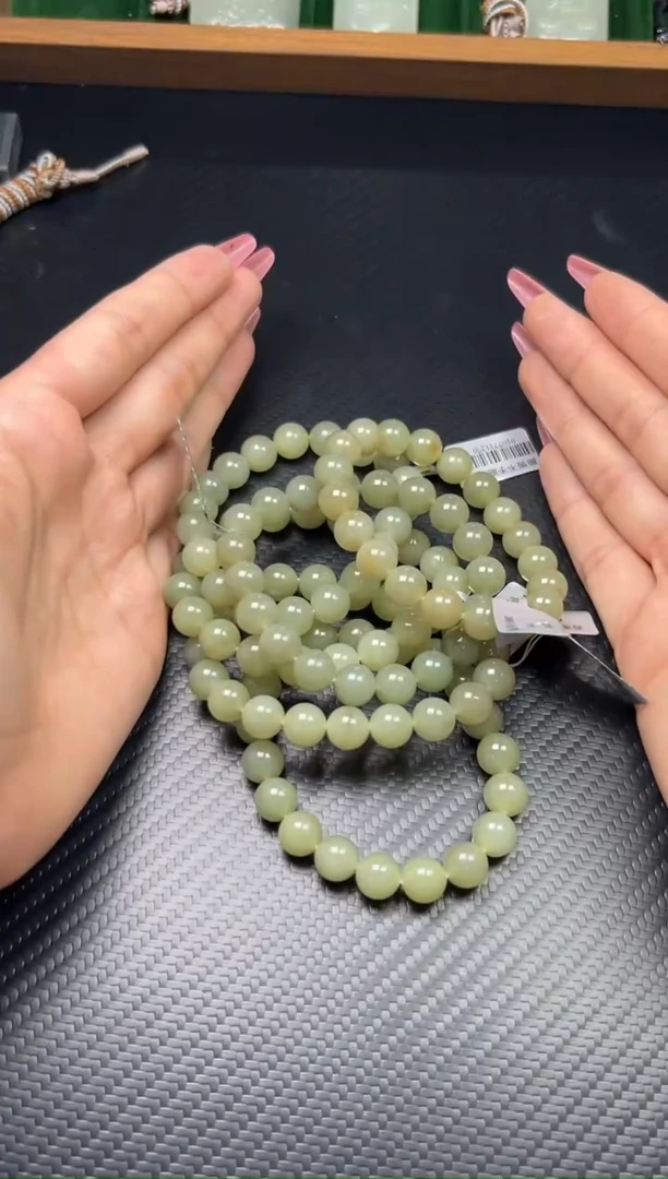 手串未镶嵌和田玉若羌微色差卡10多样性发货拍一发一LJ