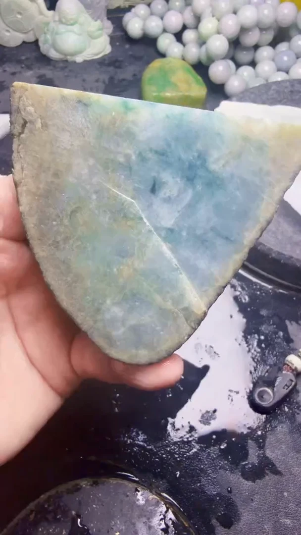 未镶嵌挂件翡翠天然翡翠040