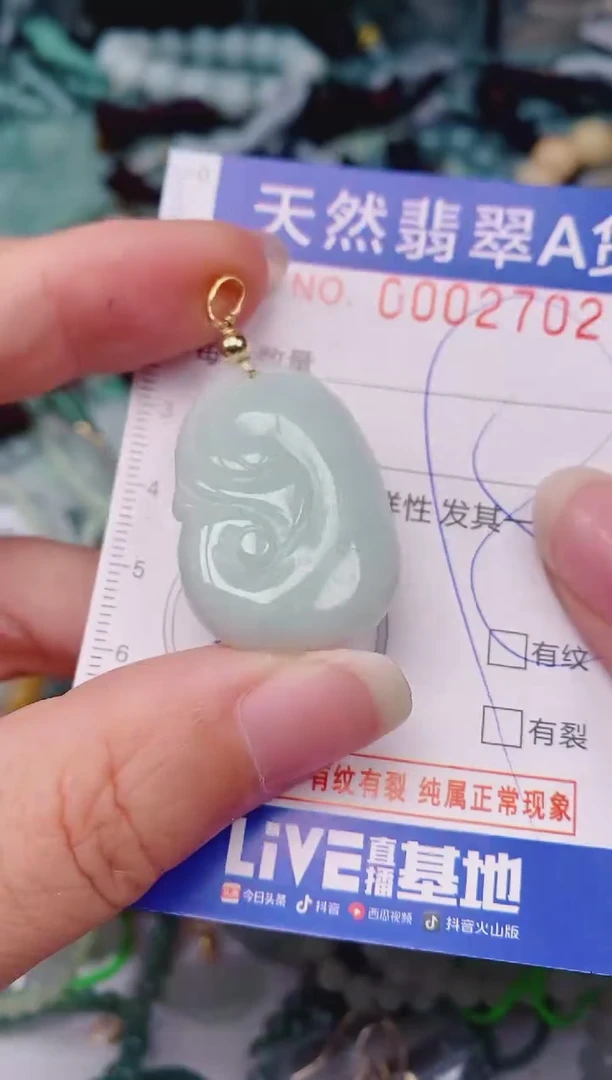 颈饰未镶嵌翡翠00002702