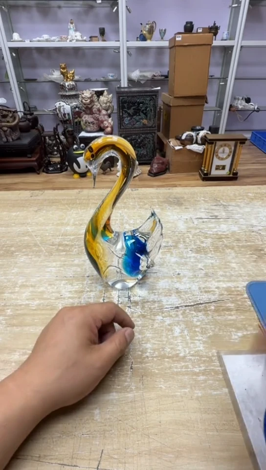 玻璃琉璃摆件等中古120