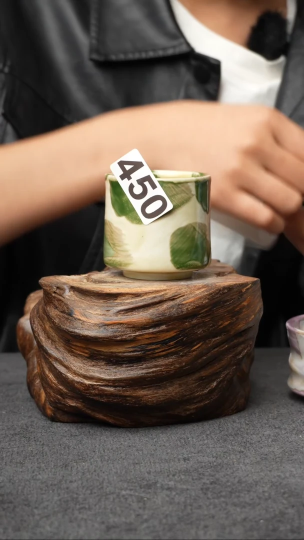杯子450景德镇手创颜色釉杯（食品级）