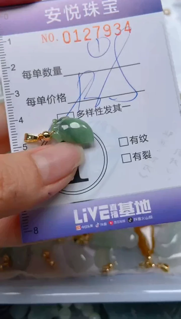 【闪购商品】翡翠颈饰未镶嵌闪购0127934