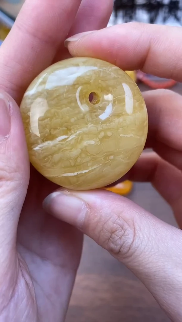 裸石琥珀未镶嵌天然琥珀蜜蜡