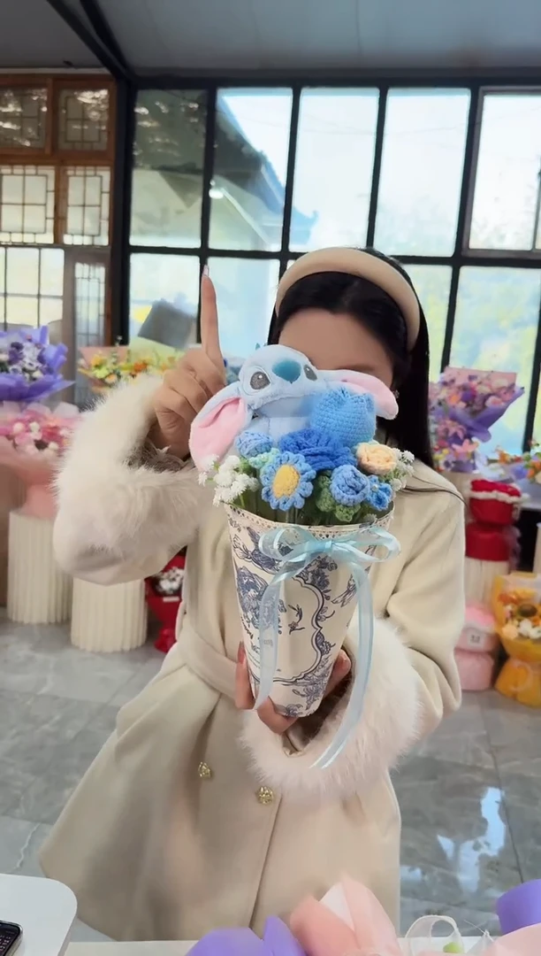 非遗手工定制花束，孤品清仓！