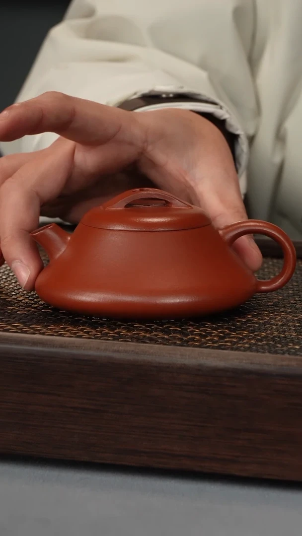 【闪购商品】紫砂朱泥石瓢（508号）