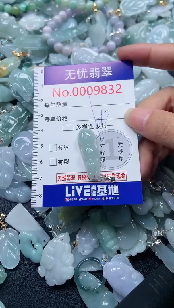 颈饰未镶嵌翡翠9832