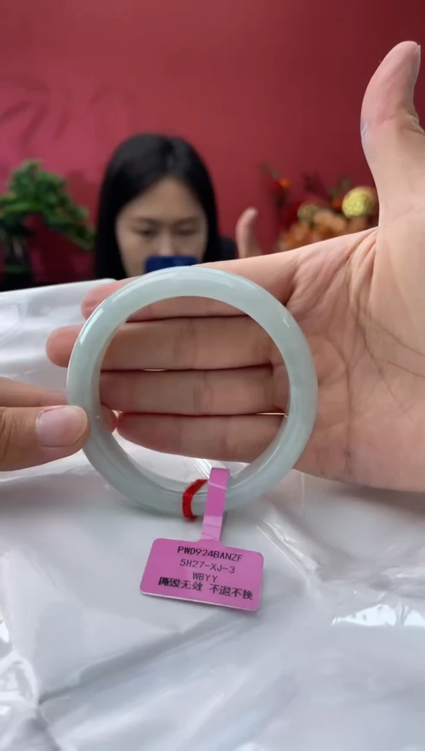 未镶嵌手镯翡翠1       圈口57