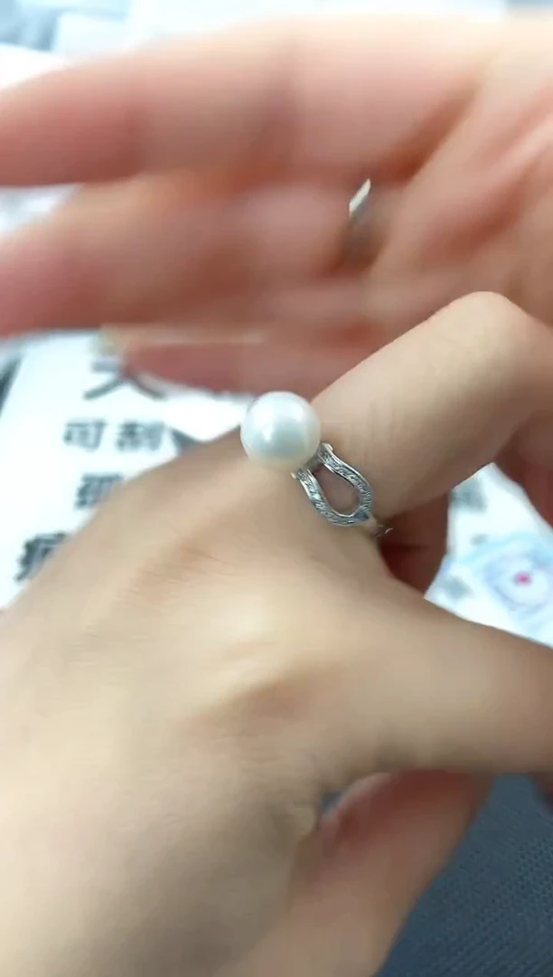 未镶嵌耳饰淡水珍珠jz1012
