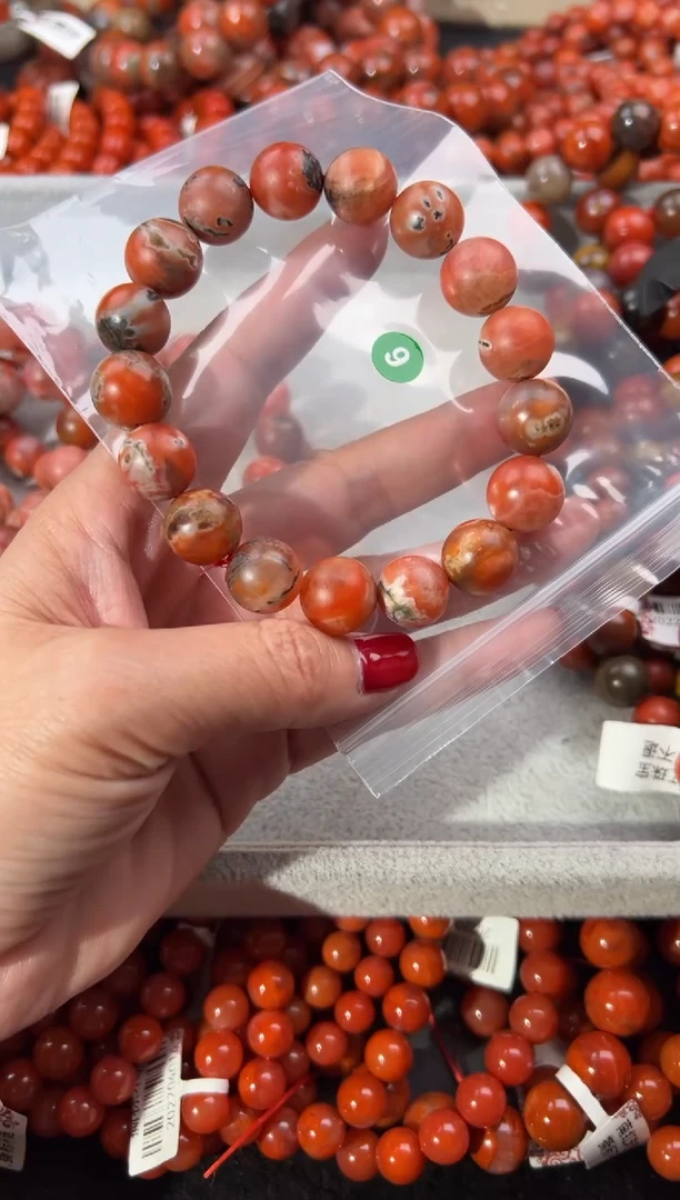 未镶嵌手串南红玛瑙13+