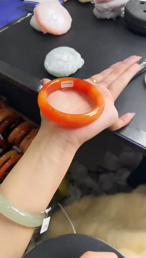 未镶嵌手镯石英质玉j127-HHB60+