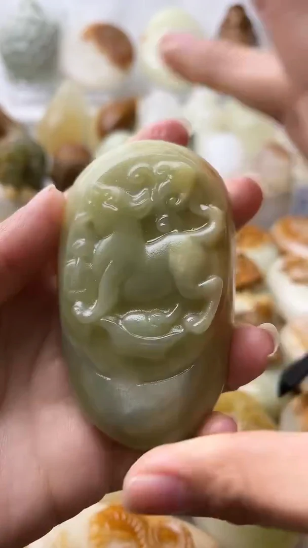 石材古青石棉纹正常不退换狗微瑕