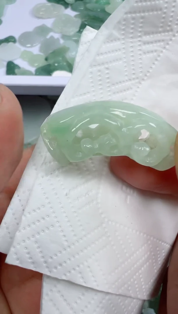 散珠翡翠503号链接，A货翡翠