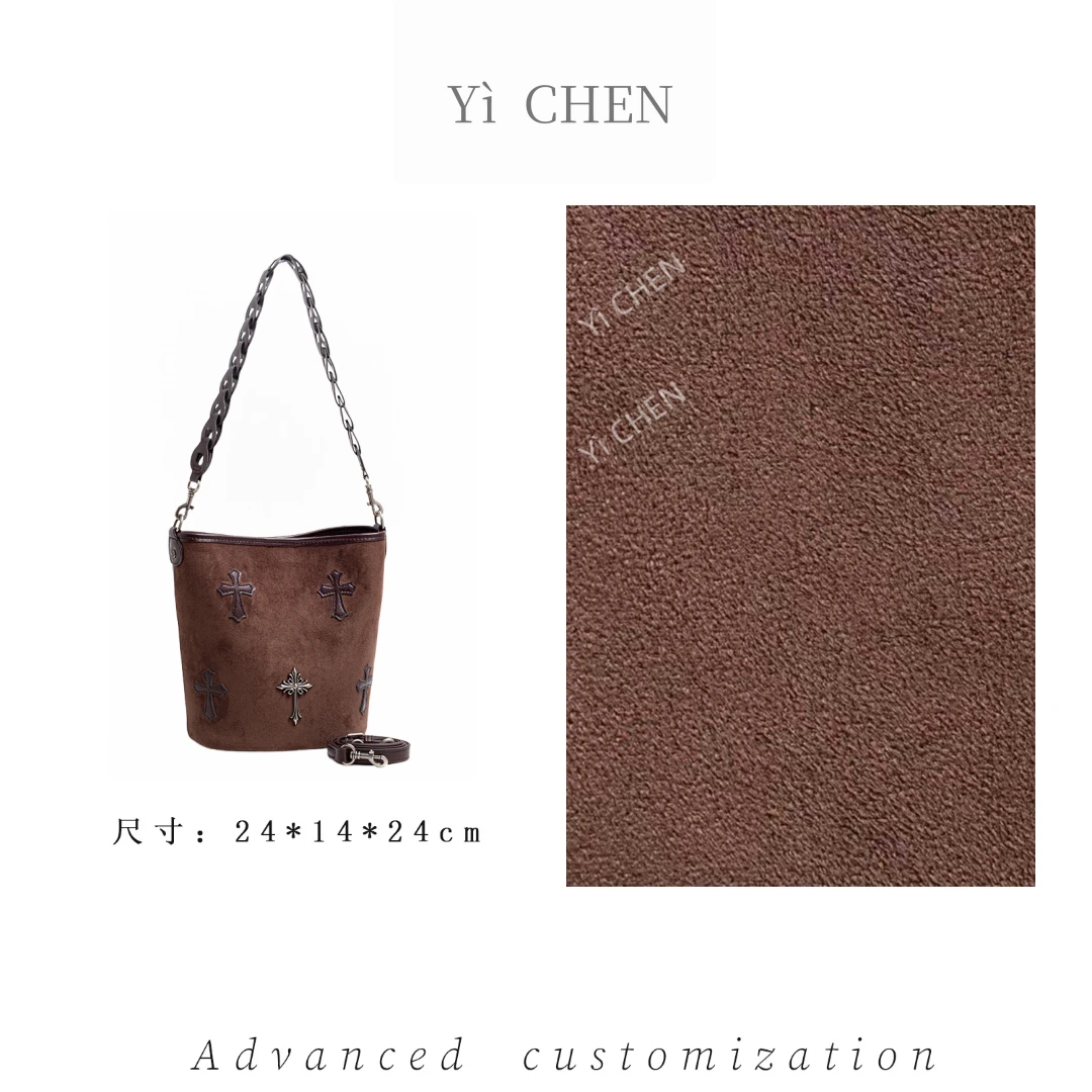 【Yì CHEN】QYX-98096-热巧克力 轻奢时尚女士新款手提单肩斜挎包