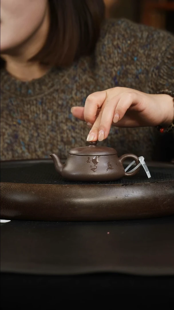茶壶紫砂青灰紫泥 120cc左右