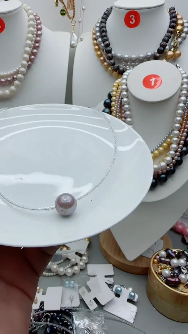 颈饰未镶嵌淡水珍珠1